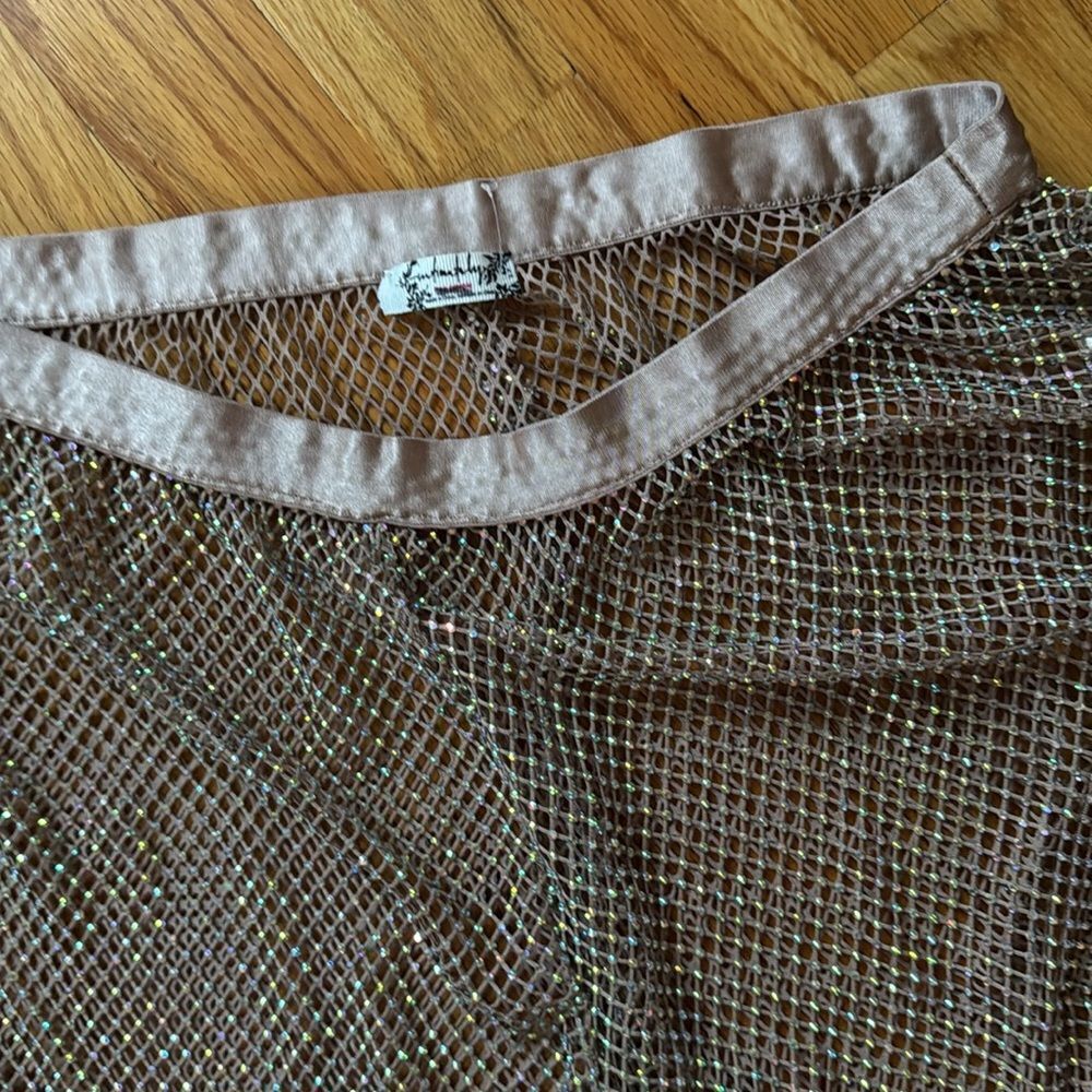 Free People Intimately Spectacular Fish Net Shorts - Picture 4 of 6